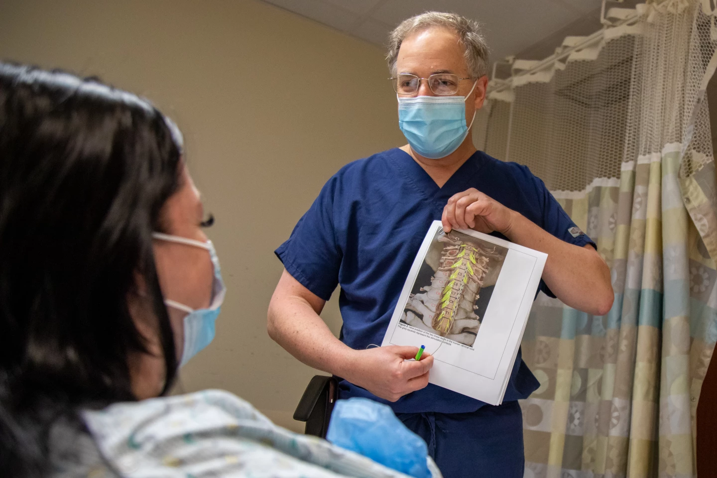 University of Pittsburgh's Dr Peter Gerszten explains how the implants will be positioned