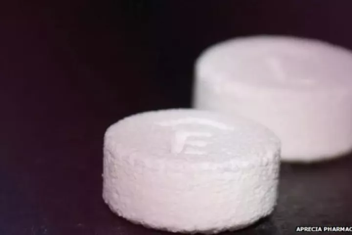 The 3D-printed Spritam levetiracetam