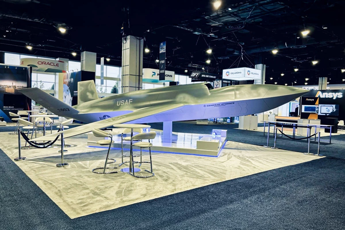 Full-scale mock-up of the General Atomics CCA