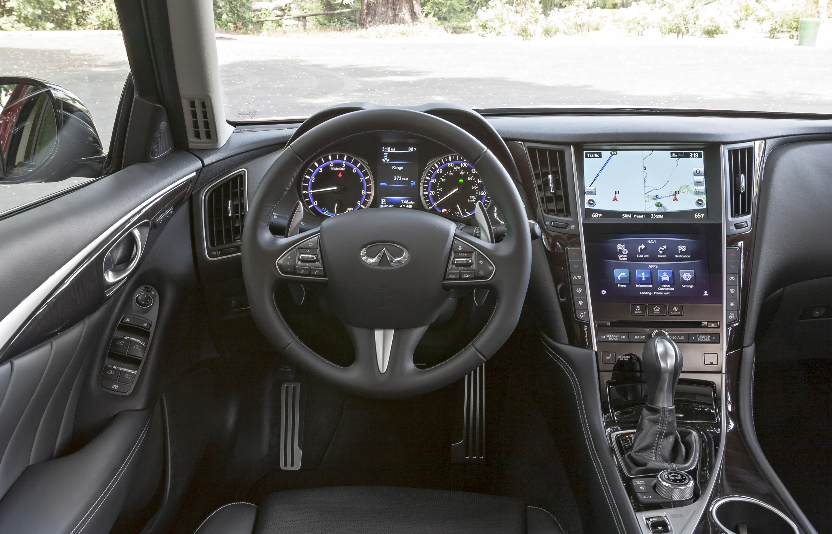 Infiniti Q50 interior