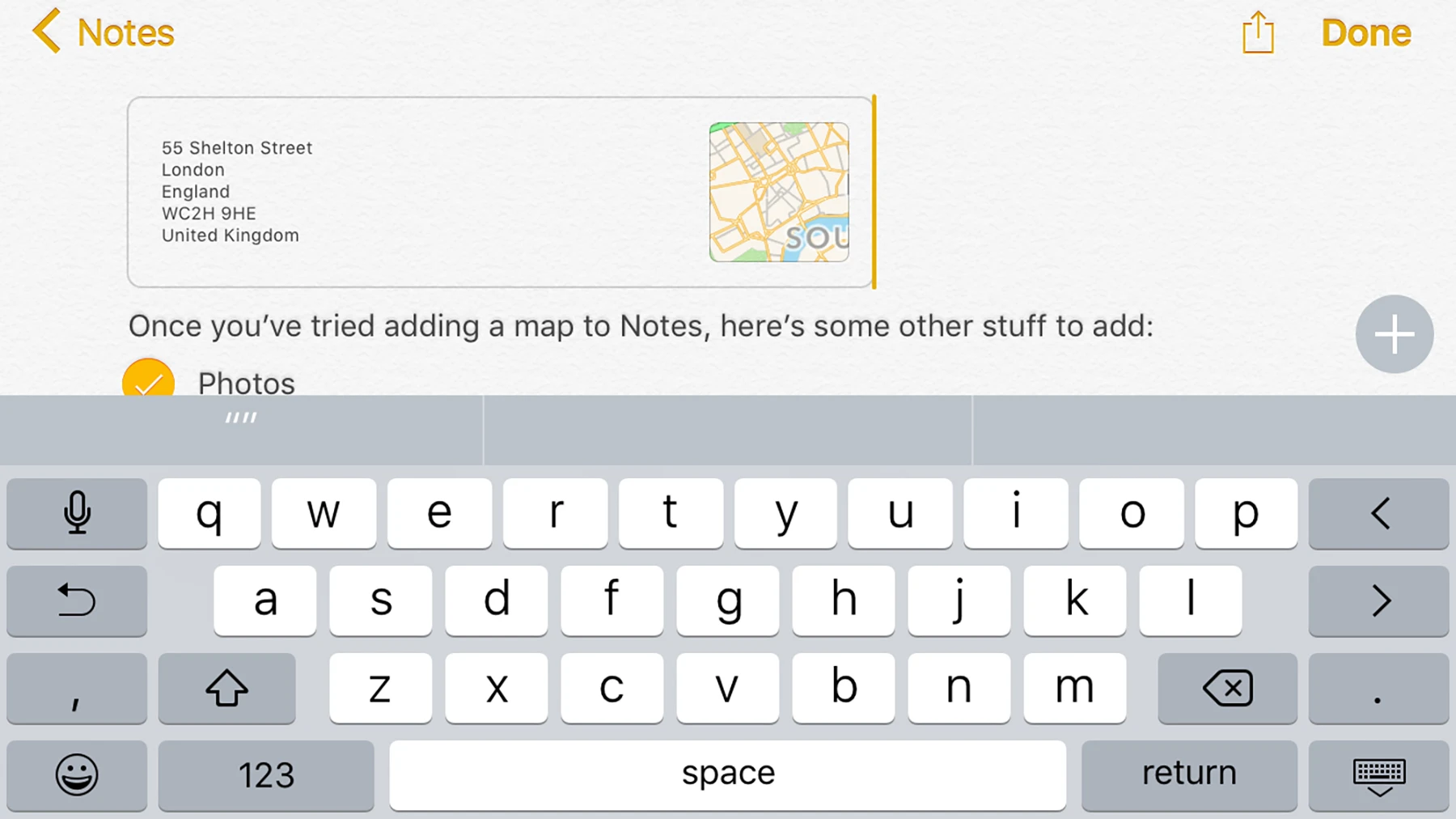 The Notes app is now far more capable, and the keyboard has been given a proper lower case mode