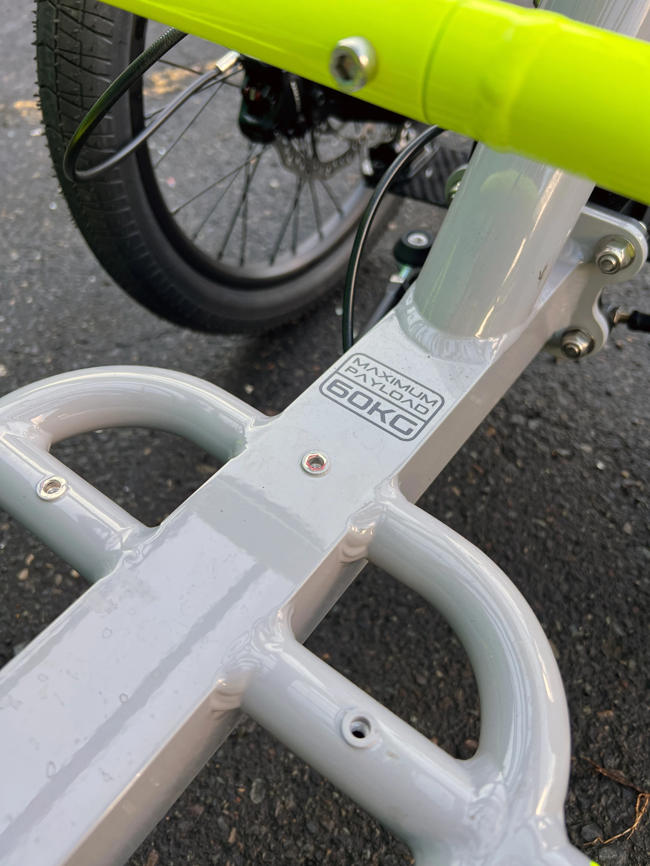 The US version will be able to manage a maximum cargo weight of 130 lb (59 kg)