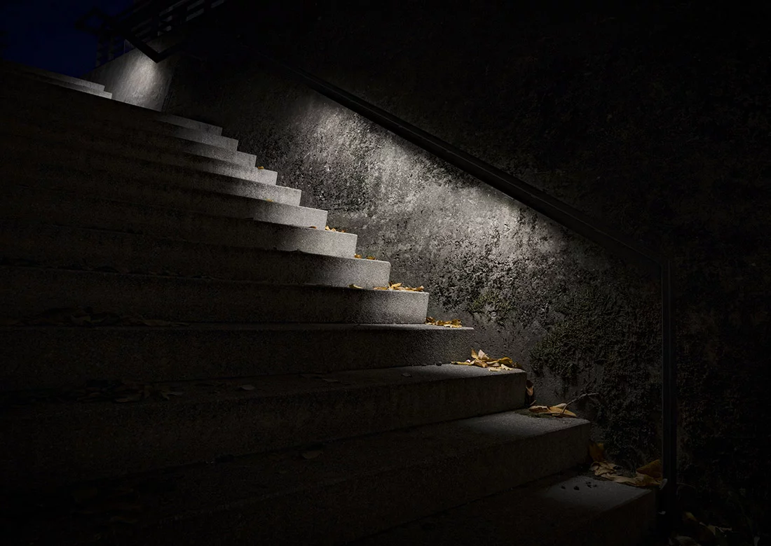 Honorable Mention, Night. Stairway to heaven
