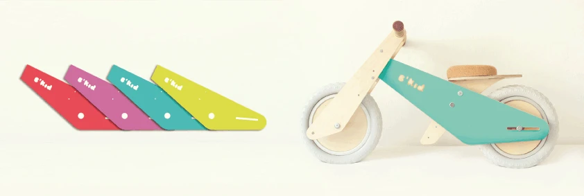 B'kid comes in a range of different colors