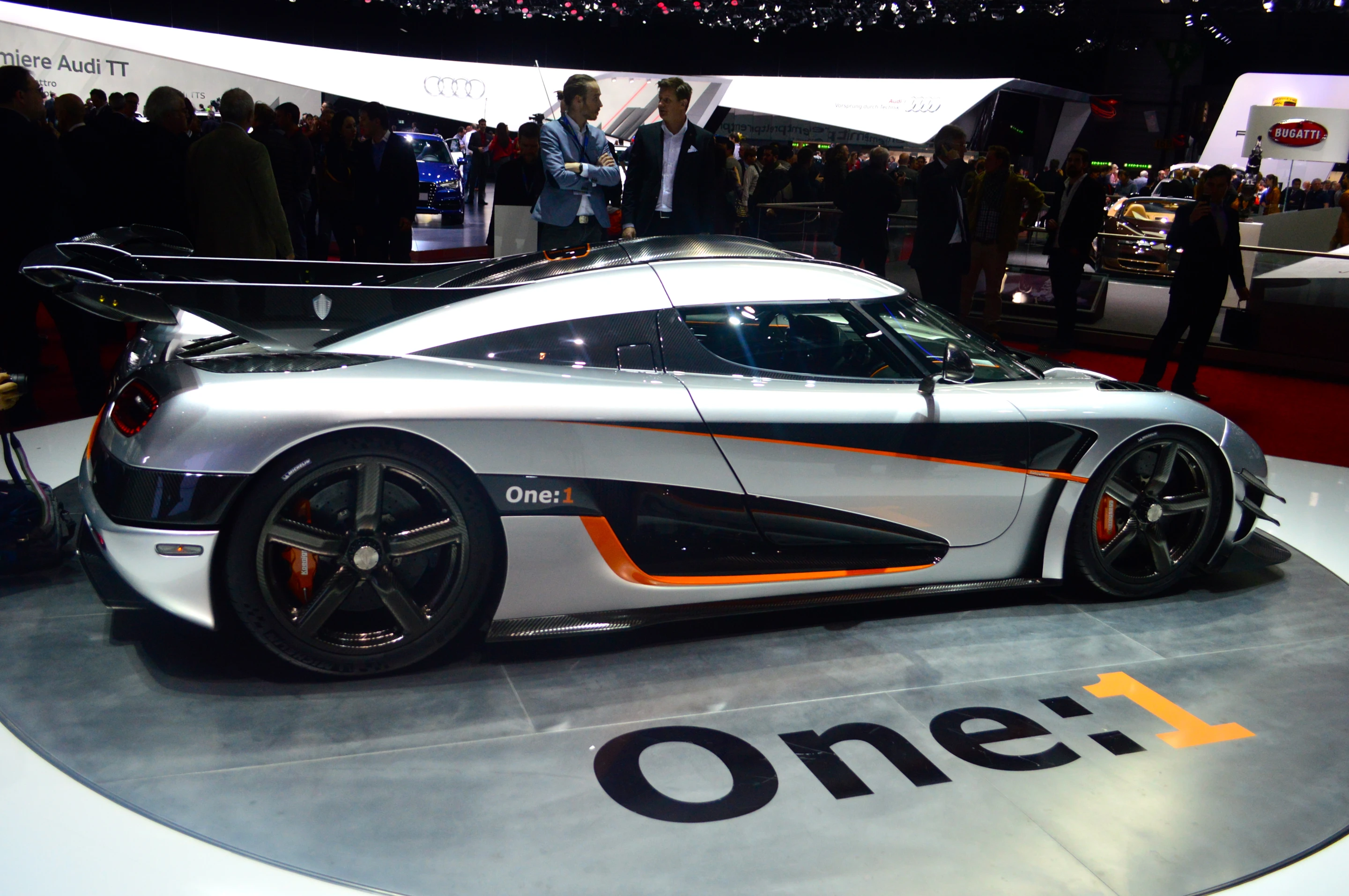 The One:1 combines 1,000 kilowatts of power with a 1,360-kg curb weight (Photo: CC Weiss/Gizmag.com)