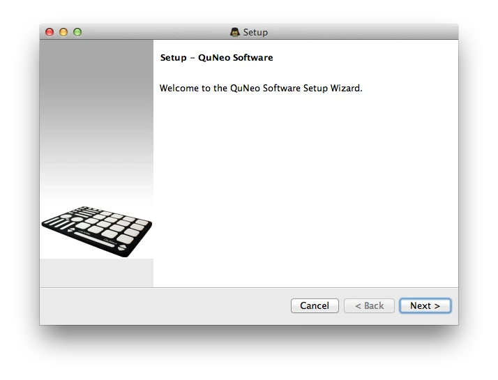 Setting up the QuNeo