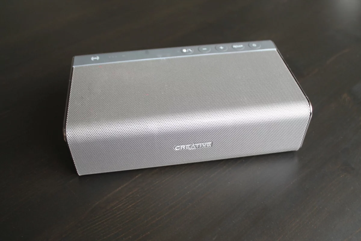 The Creative Sound Blaster Roar portable Bluetooth speaker