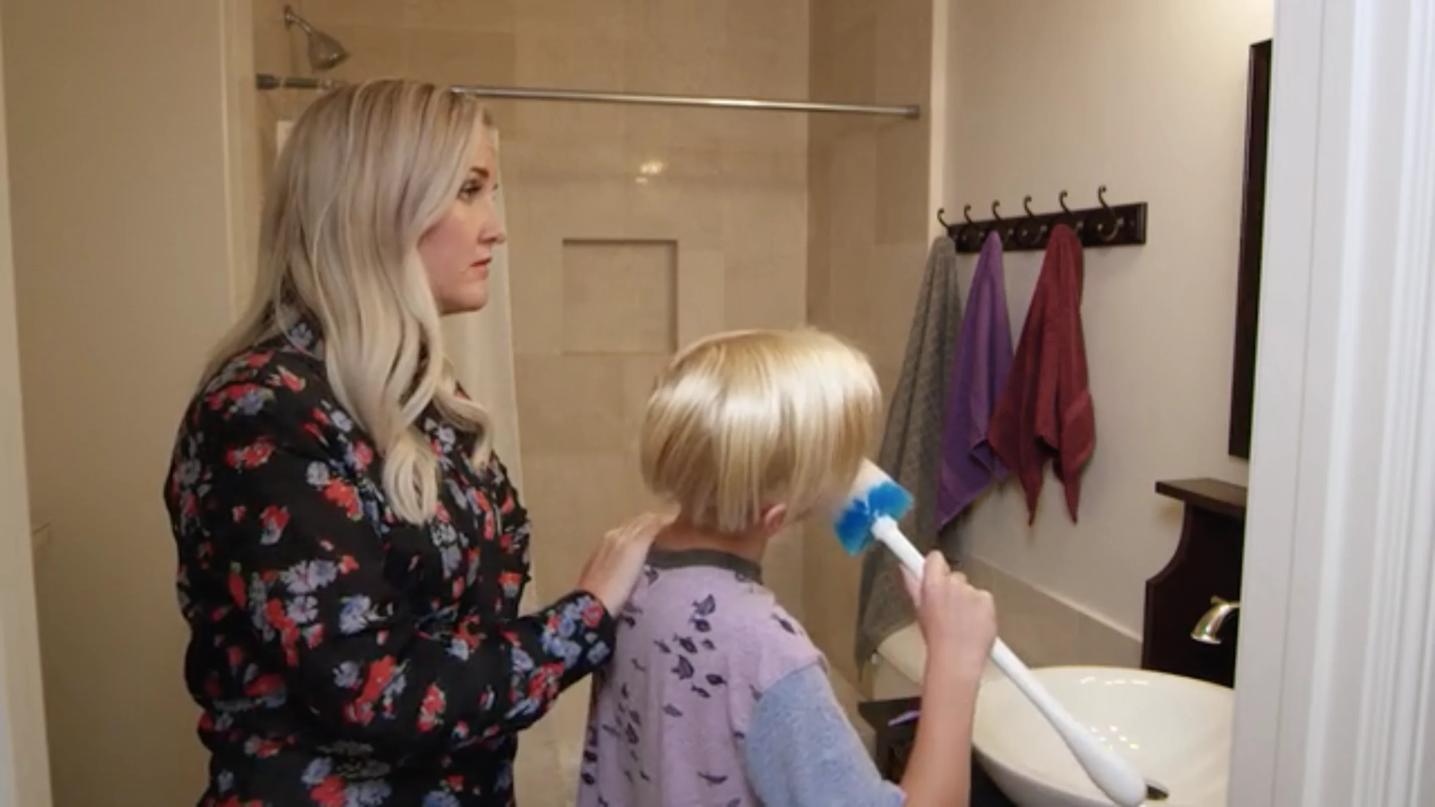 Lumi toilet brush: probably don't brush your teeth with it, kids