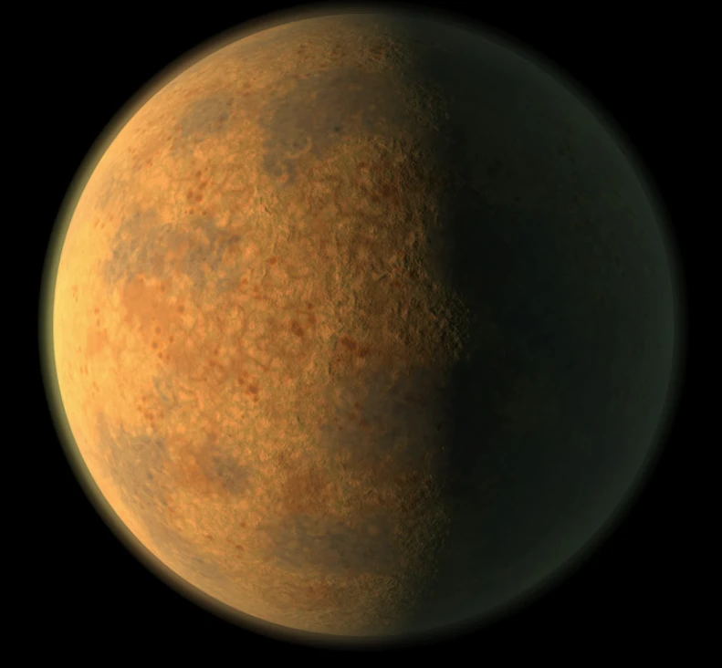 Artist's impression of TRAPPIST-1c