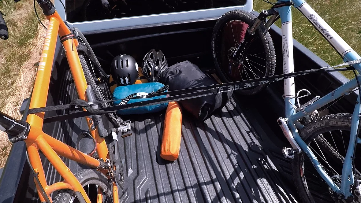 The SkyFloat packs up small so you can carry it anywhere