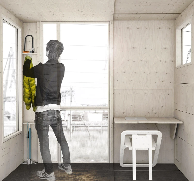 The concept is also possibly named Little House on Rails, depending on how you like your Polish translated