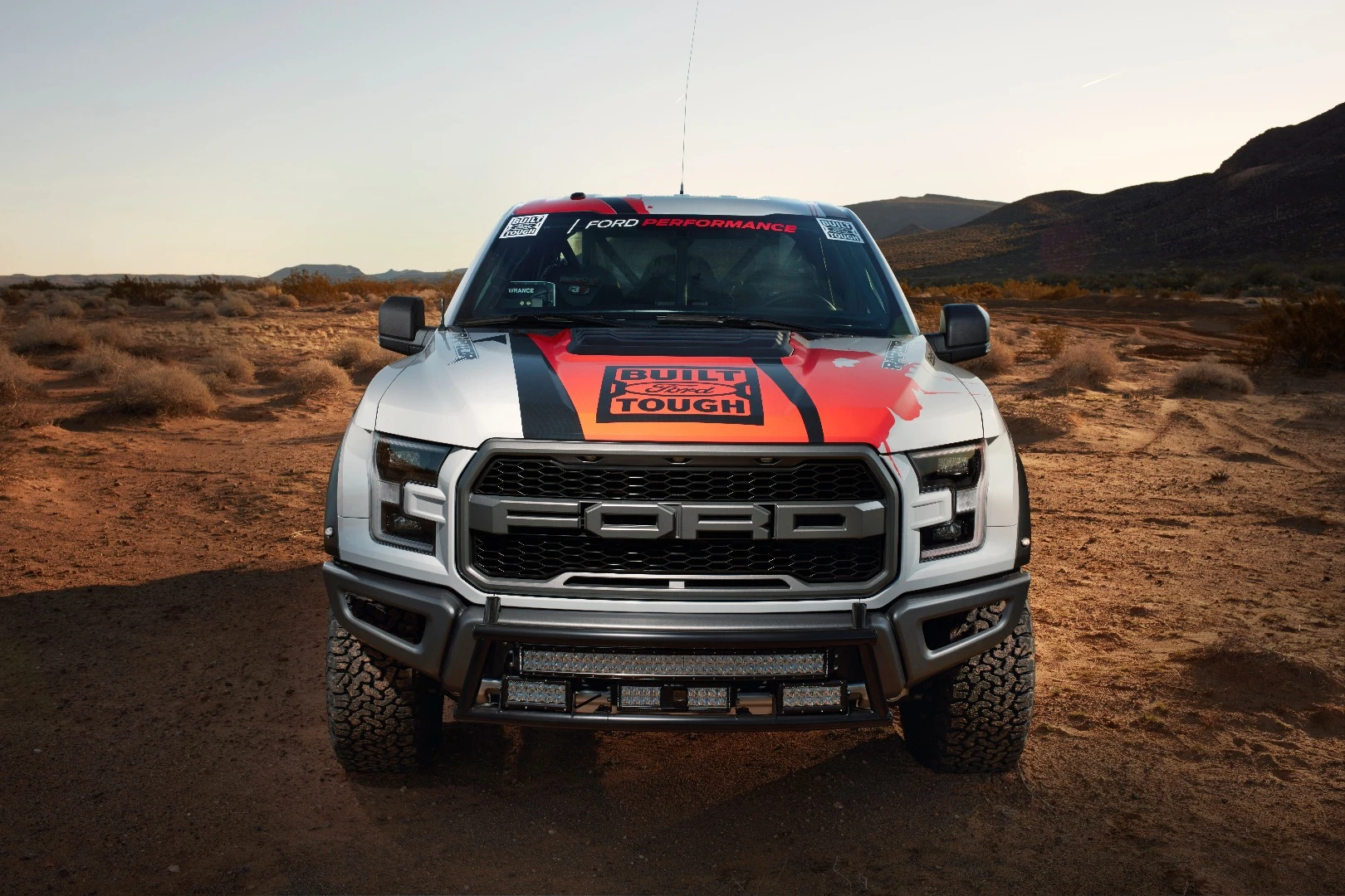 Ford's Raptor has never been subtle, but the off road racer takes this presence to the next level