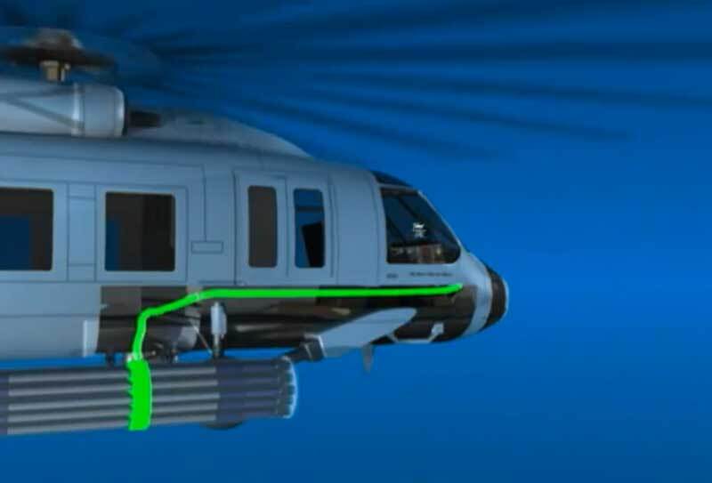 The LCITS system relies on the aircraft systems for targeting information