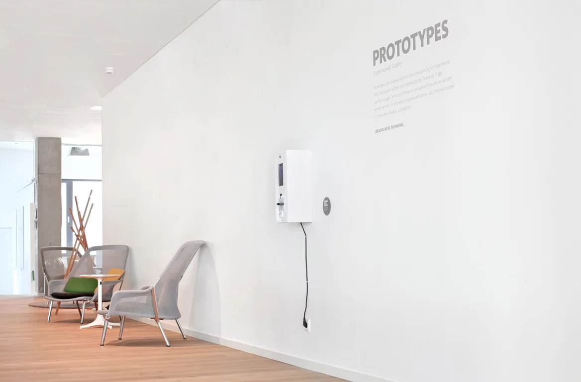 The buyer doesn't actually control what's sent from the gumball machine installed at the Razorfish office, it's been set to random