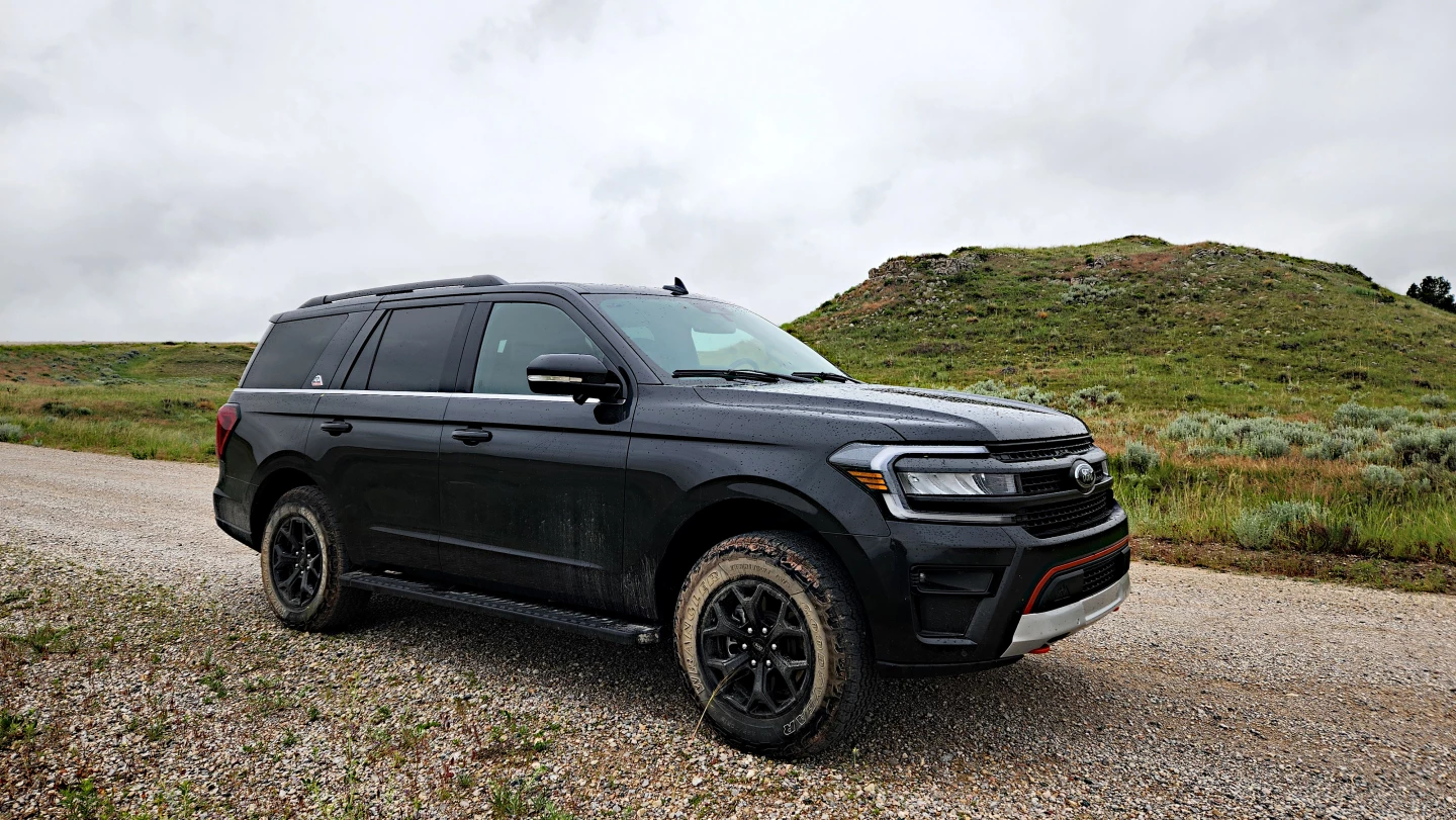 The engine upgrade for the Expedition Timberline involves tuning and turbocharging upgrades to the standard 3.5-liter V6