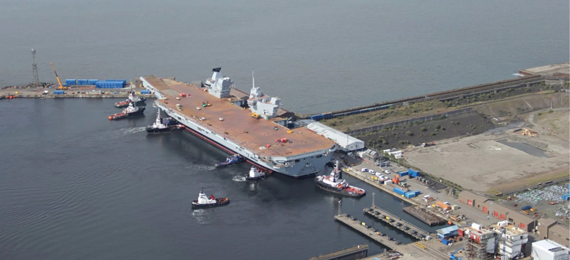 HMS Queen Elizabeth is scheduled to be commissioned in 2017