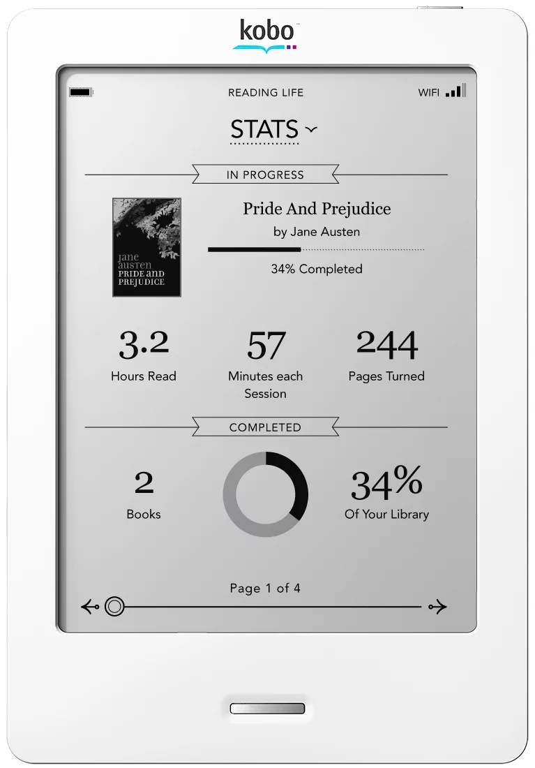 The new Kobo eReader Touch Edition