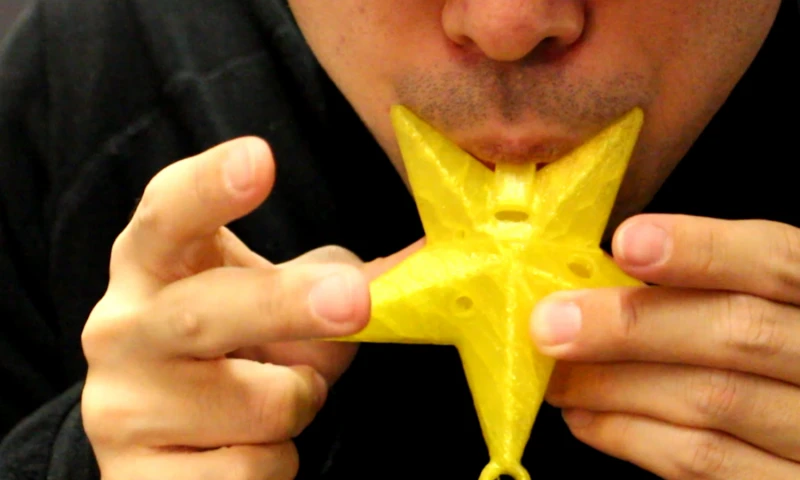 This Printone-created star is used to play Twinkle, Twinkle, Little Star
