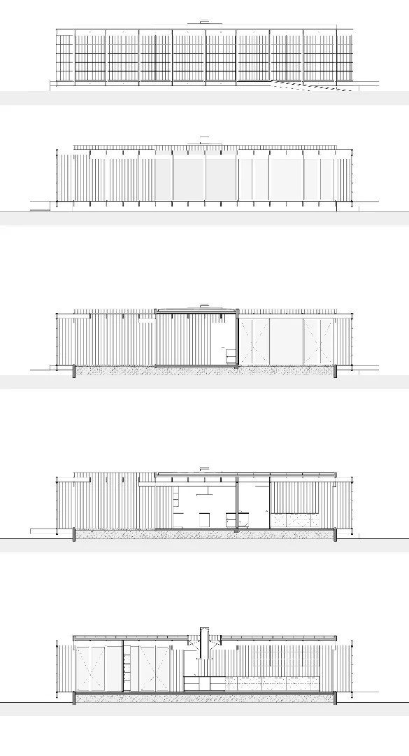 Architectural drawing of the House in Morrillos