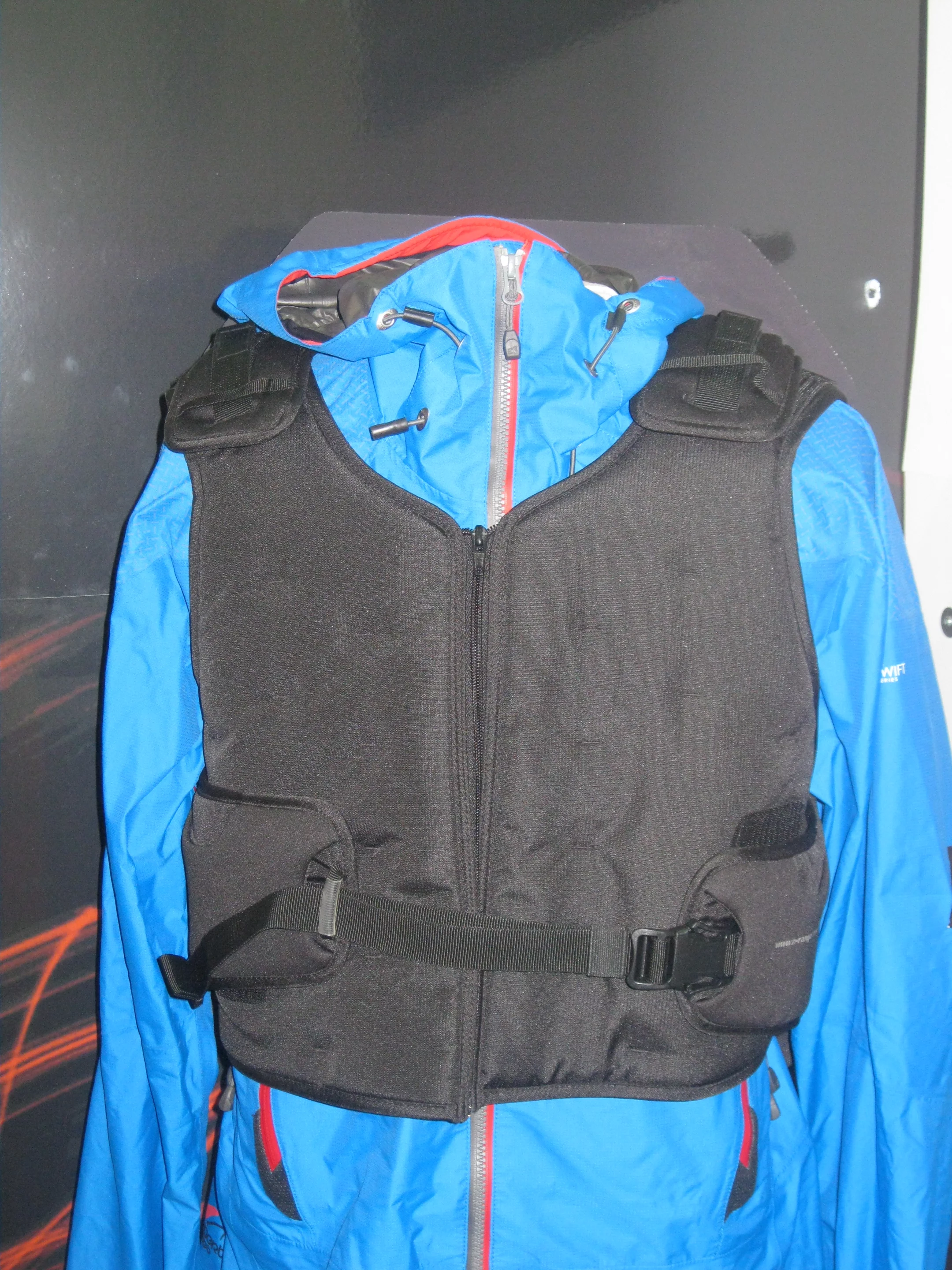 The Connector Vest uses a full vest in place of straps
