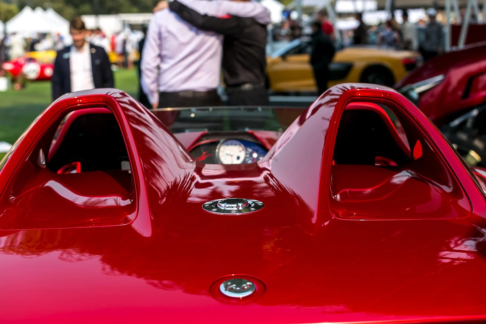 Ken Okuyama reveals the Kode57 during Monterey Car Week 2016