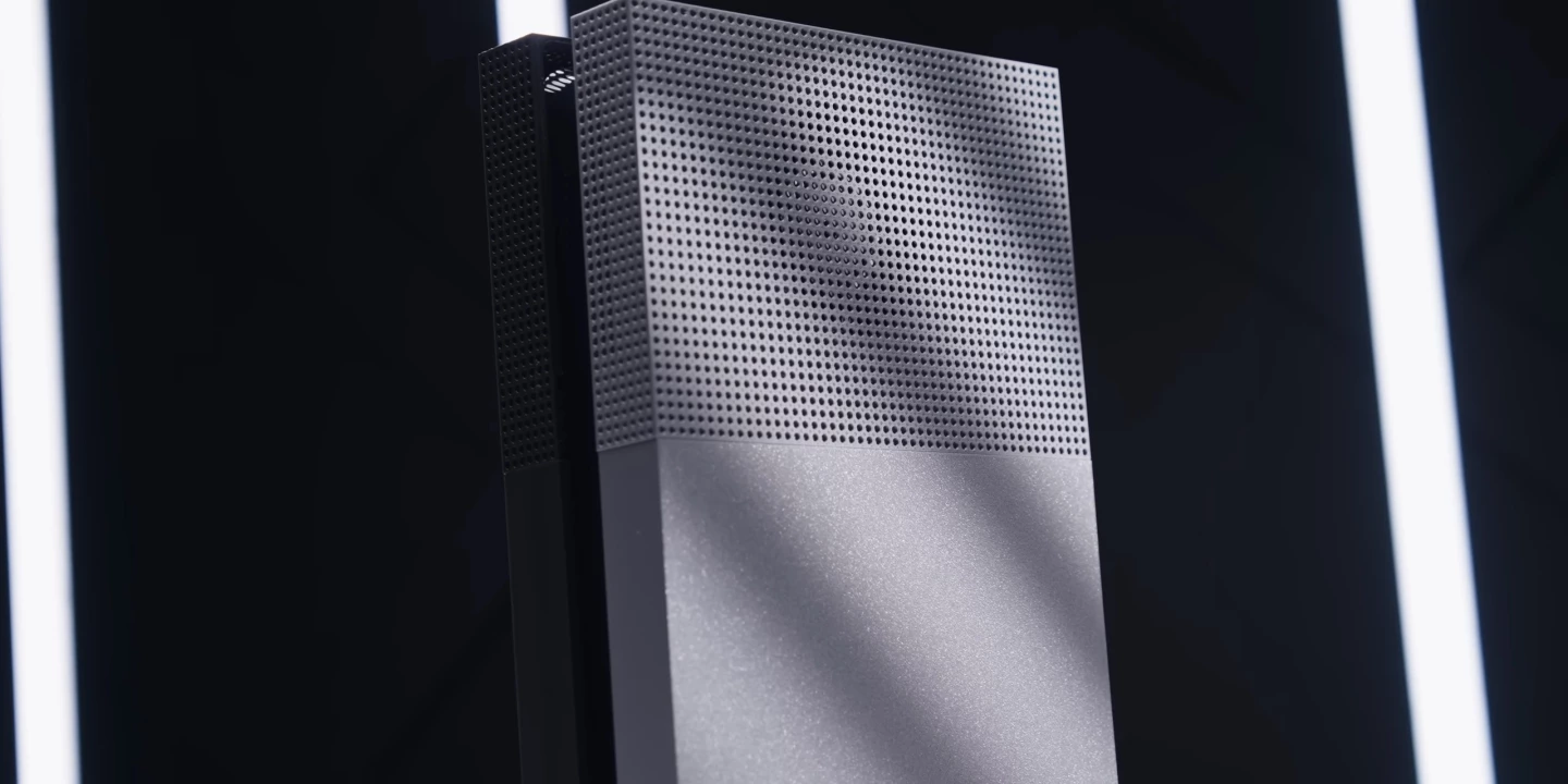 The first iteration of Johnston's redesign features a handsome silver and black color combination