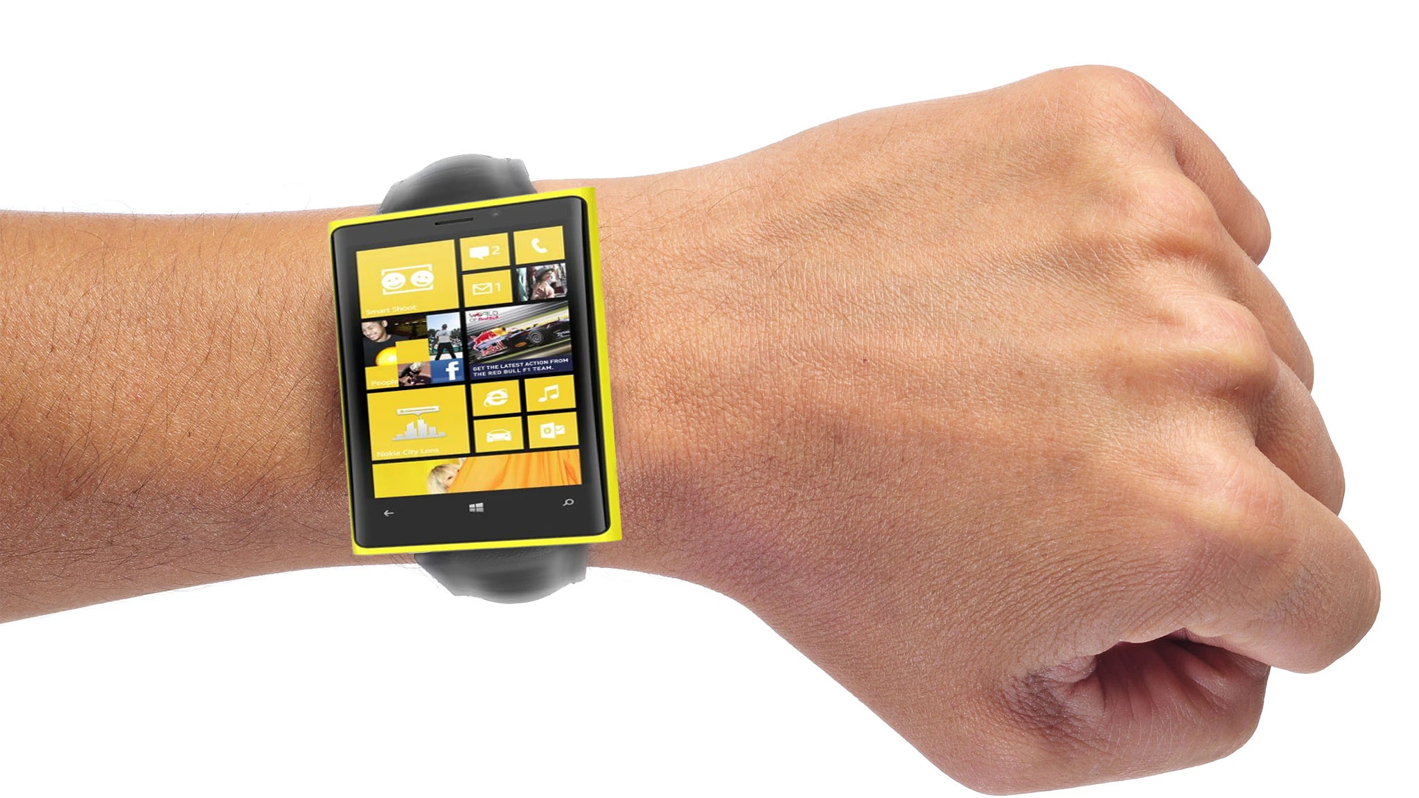 Microsoft is reportedly joining the (quickly growing) party of companies developing a smartwatch (Wrist image: Shutterstock)