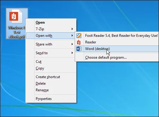 Making files open in desktop programs saves you from the full screen Metro-style annoyance