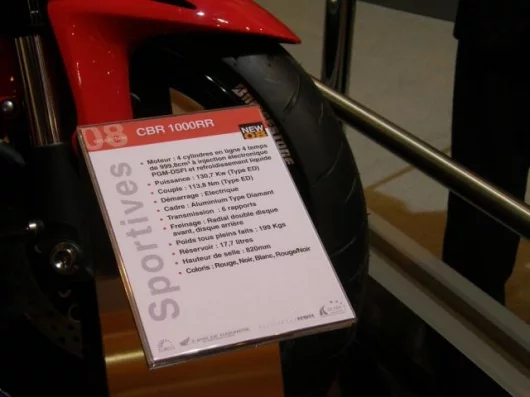 Honda's 2008 CBR1000RR Fireblade