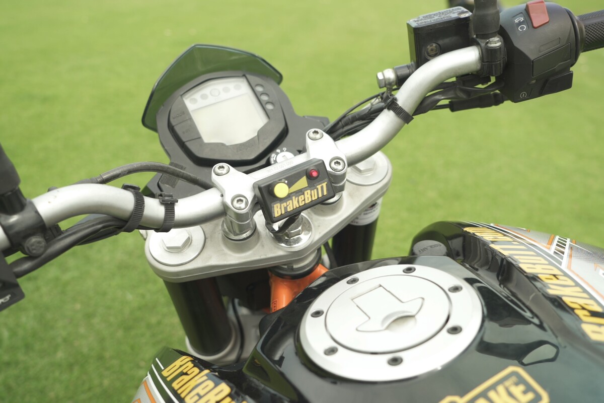 Brakebutt Gives Nearly Any Motorcycle Adjustable Linked Braking