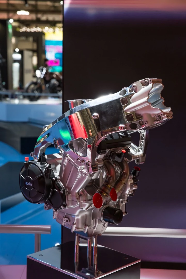 Aprilia hopes this frame and street-focused motor will open up new markets in Europe, Asia and America