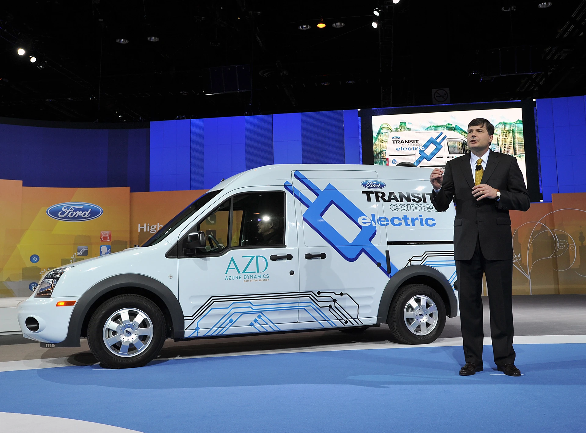Unveiling the Ford Transit Connect Electric van