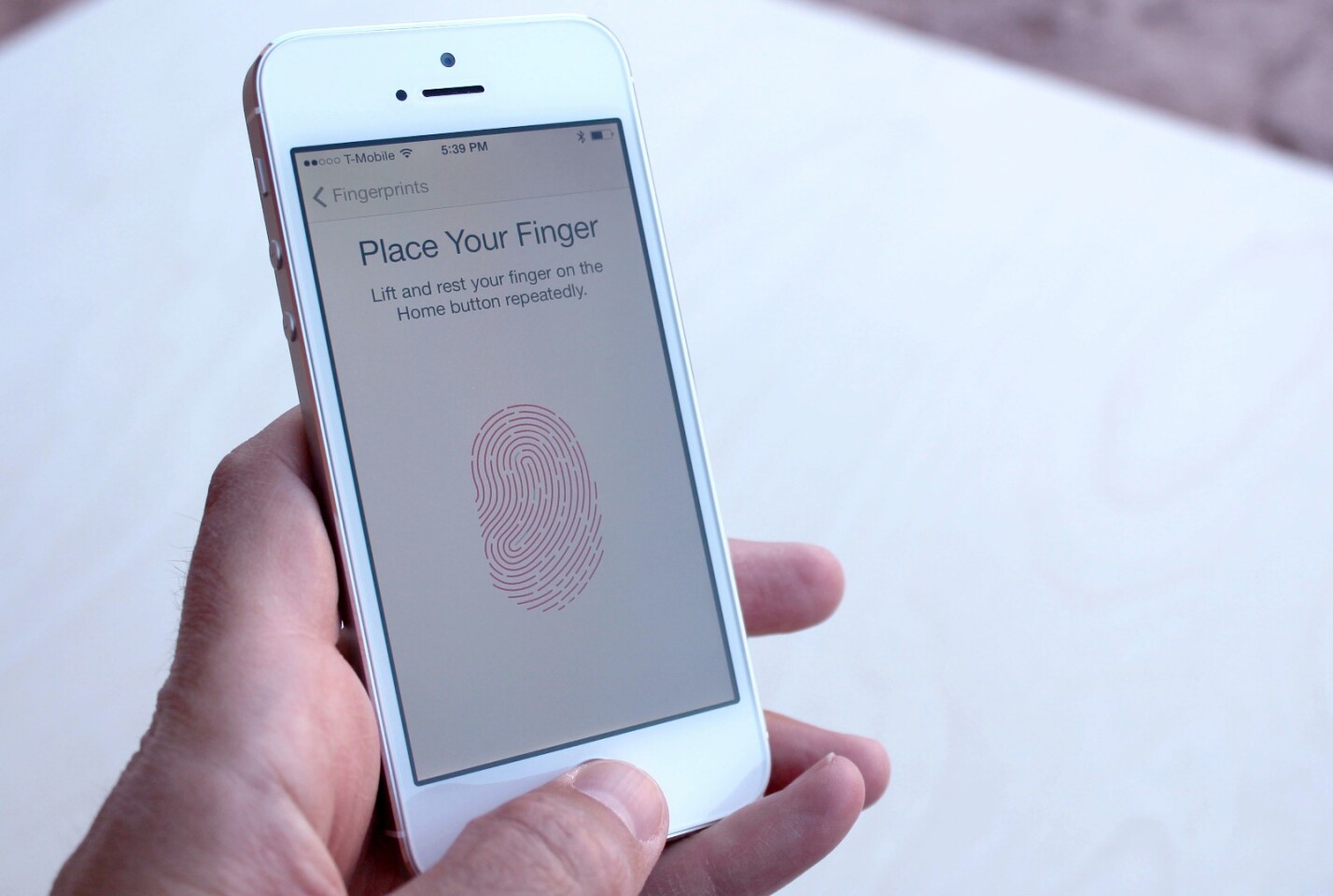 Three years after Touch ID made its debut in the iPhone 5s, Apple is at least exploring ways to turn it (and other sensors into a more robust anti-theft system