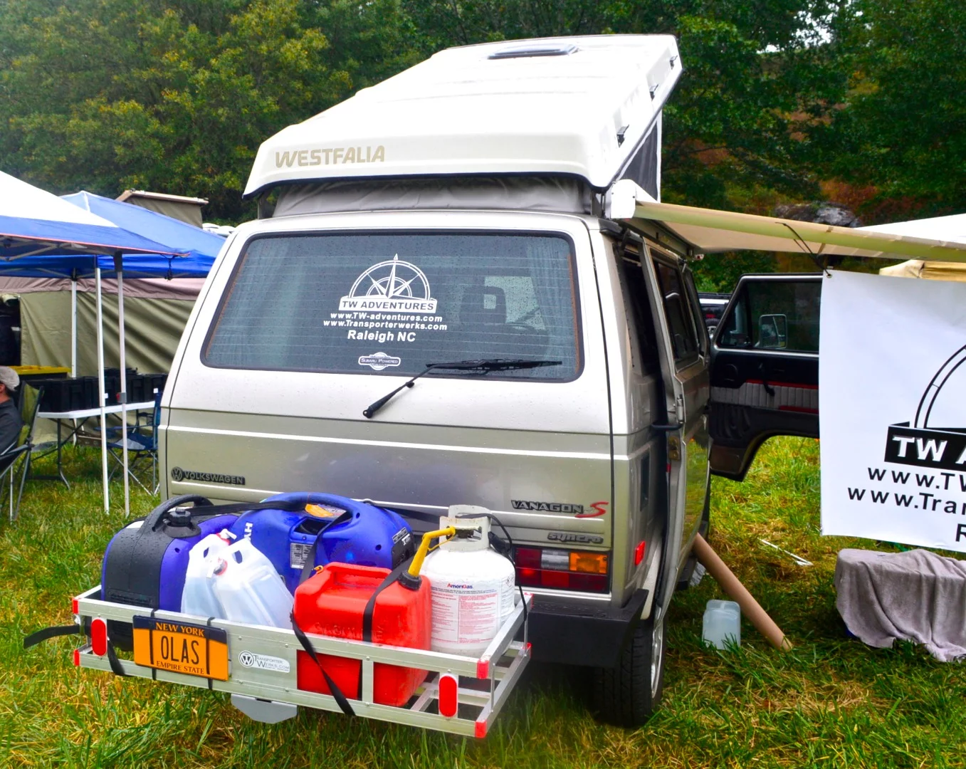 Packed up and ready to expedition