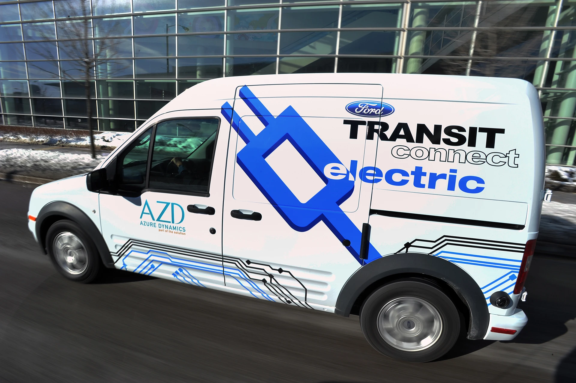 The Ford Transit Connect Electric van is expected to reach up to 75mph