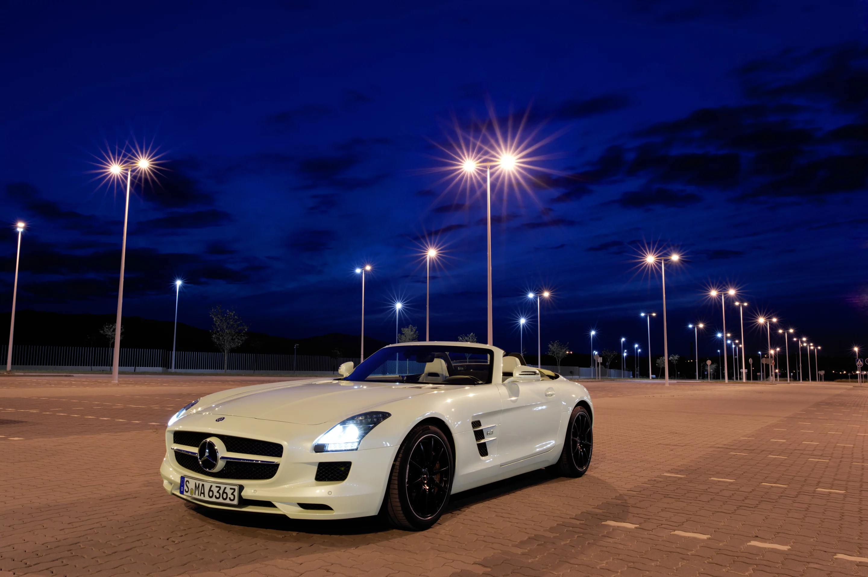 The Mercedes-Benz SLS AMG Roadster