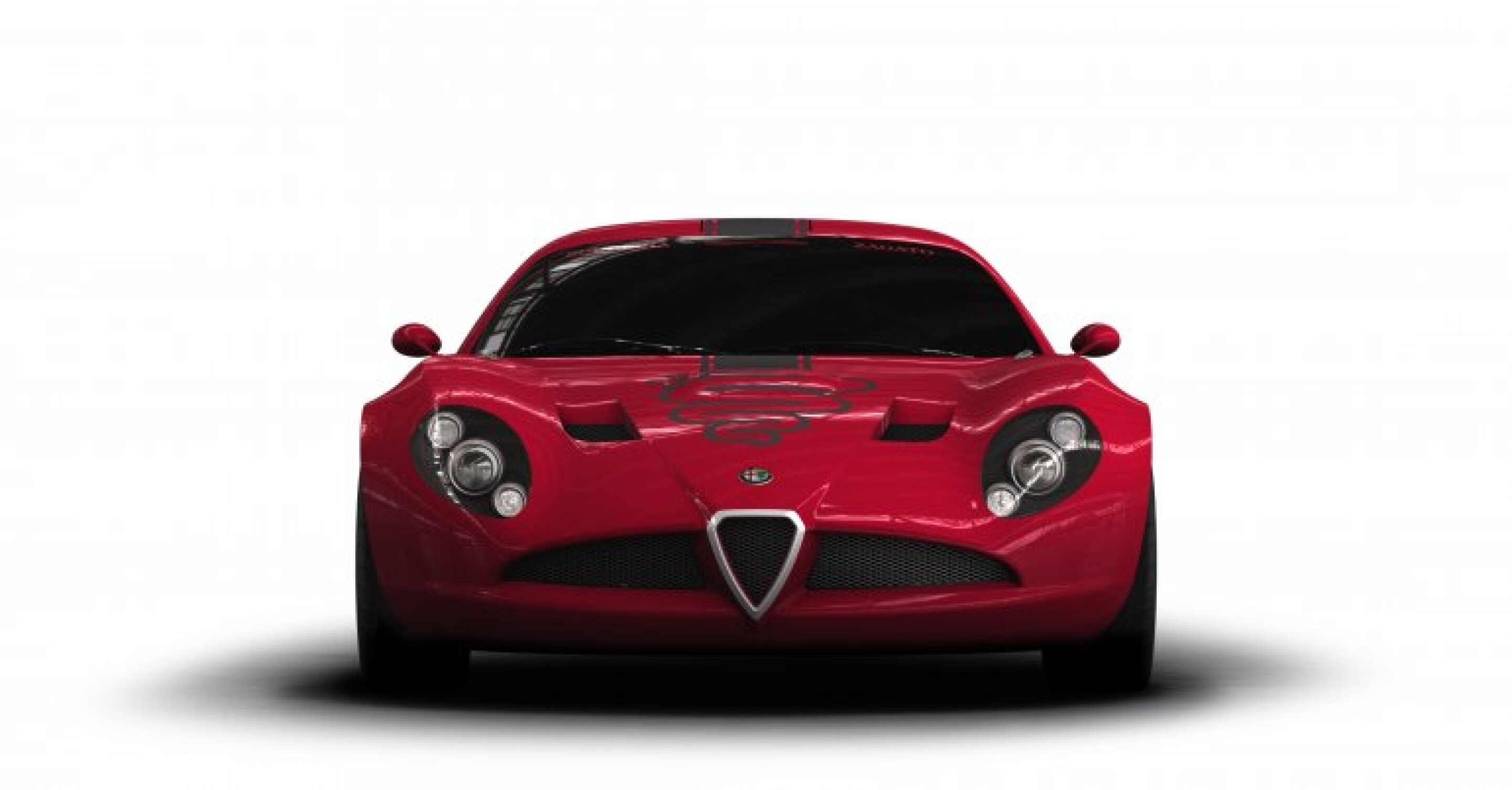 Miniature Looksmart 1/43 - Alfa Romeo TZ3 Corsa Rouge - Métal - Occasion
