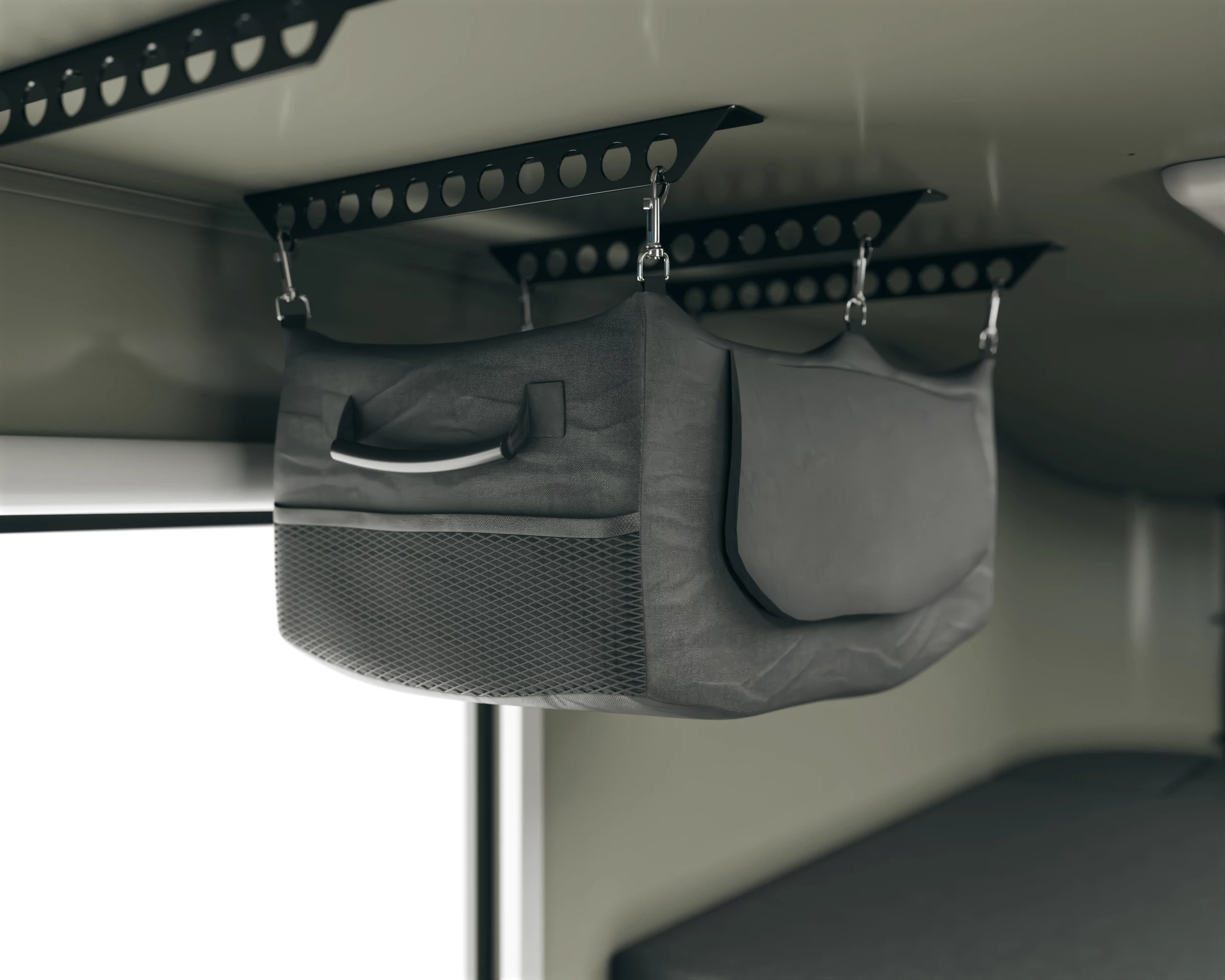 Optional fabric gear cabinets