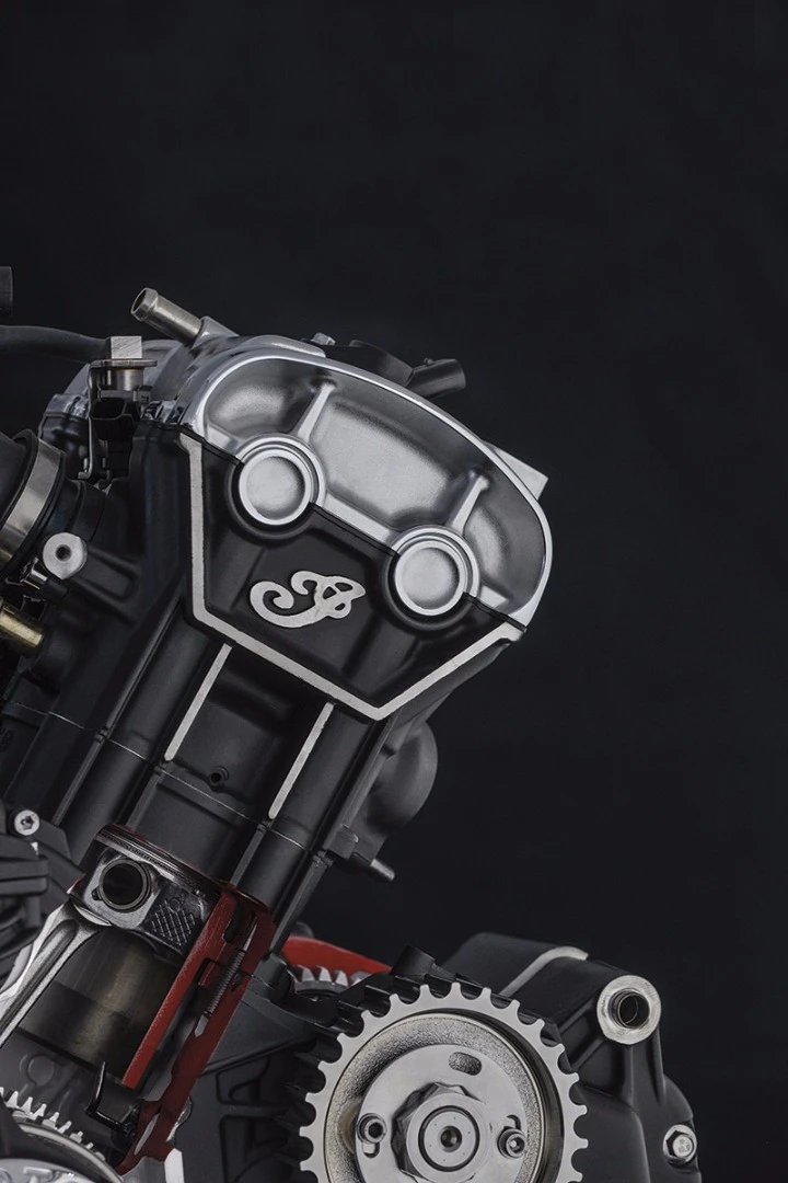 Indian changed up the displacement of the Scout Sixty with some tweaks to the internal parts of the engine