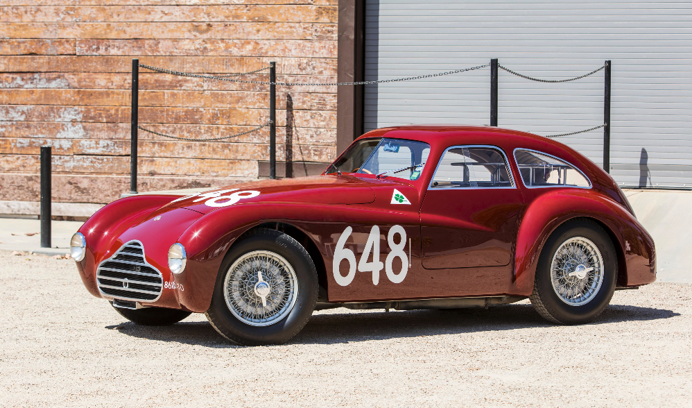 2018 Monterey Car Week Auction Report | 1948 Alfa Romeo 6C 2500 Competizione | Sold for $3,525,000 | Estimate: from $3,000,000 to $3,500,000 | Auction: Bonhams | Lot 99 | Official Description