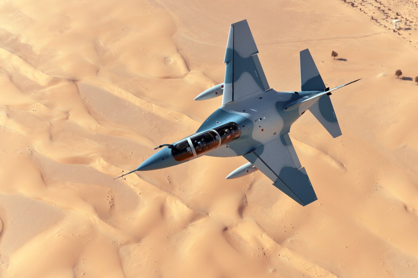 The T-100 is based on the Alenia Aermacchi M-346 Master jet trainer