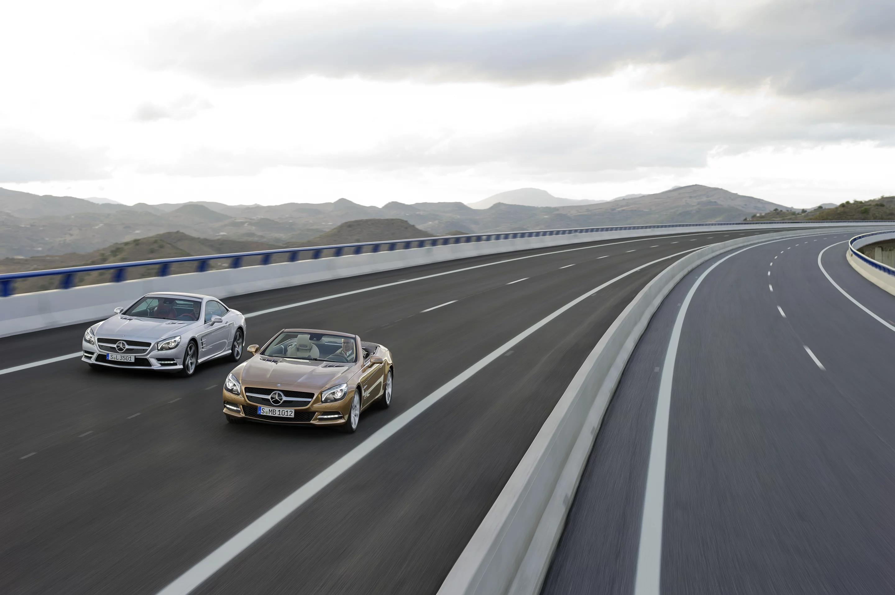 The Mercedes-Benz 2013 SL class