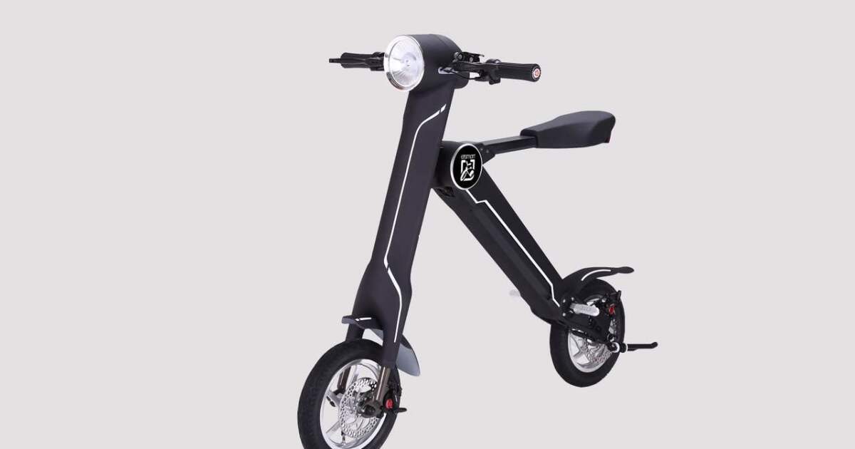 Et Smart Scooter Hits The Reset Button With New Foldable Electric Model