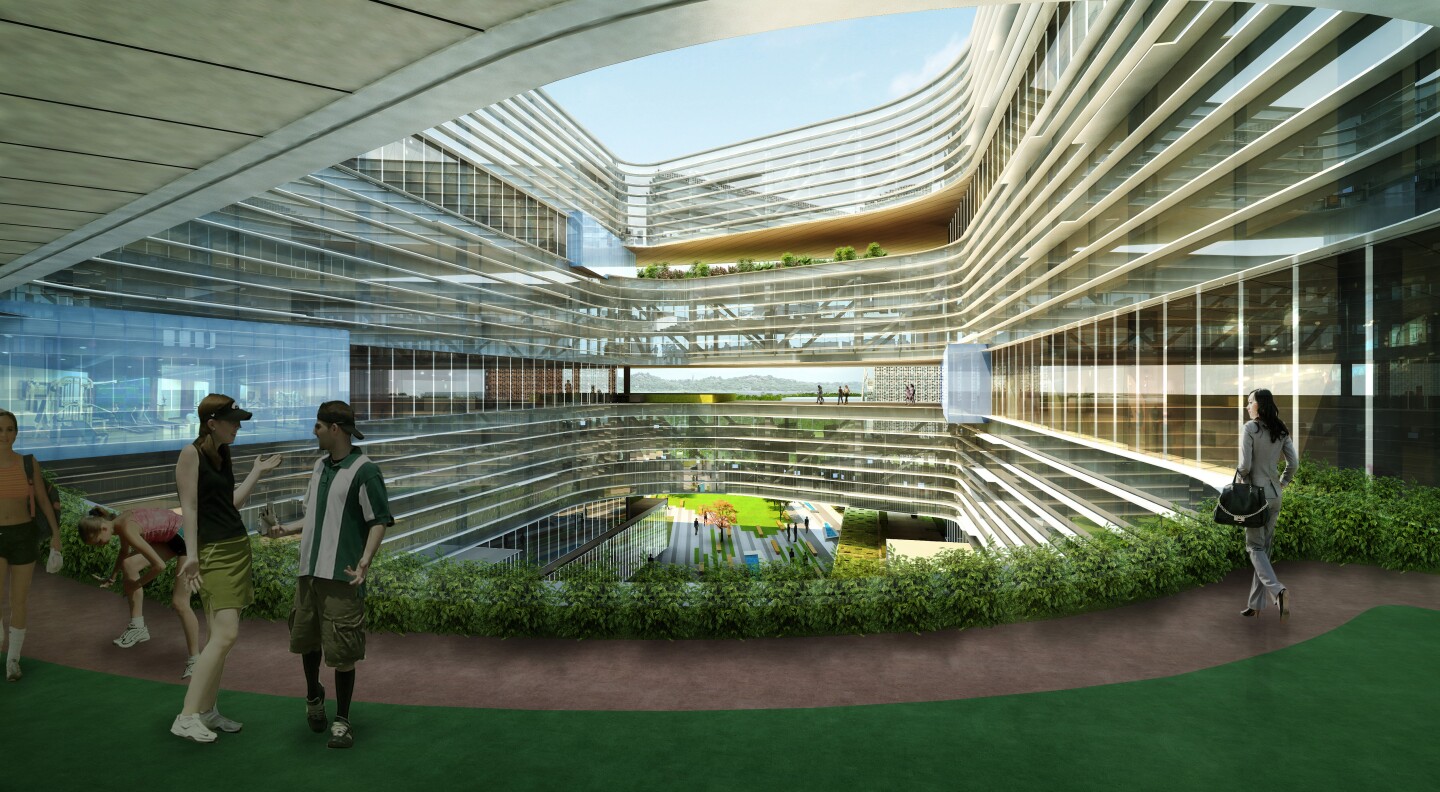 NBBJ is aiming for eventual Gold LEED certification (Image: NBBJ)
