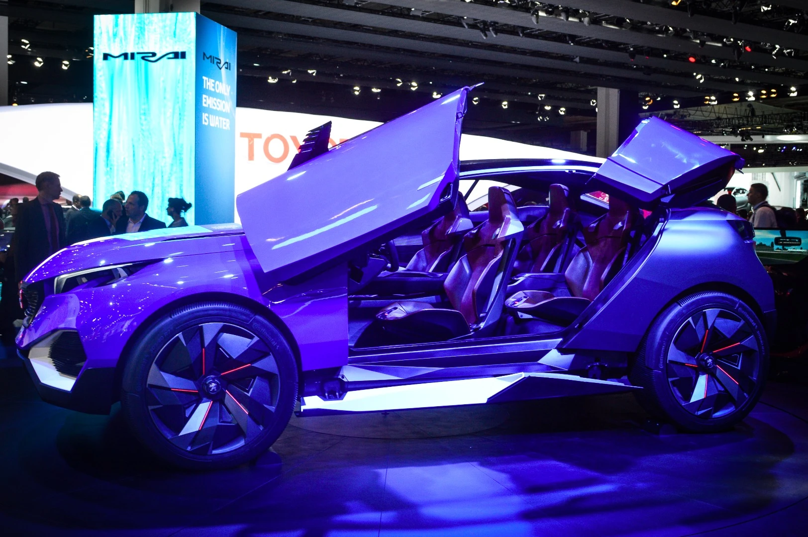 Peugeot Quartz concept at the 2015 Frankfurt Motor Show