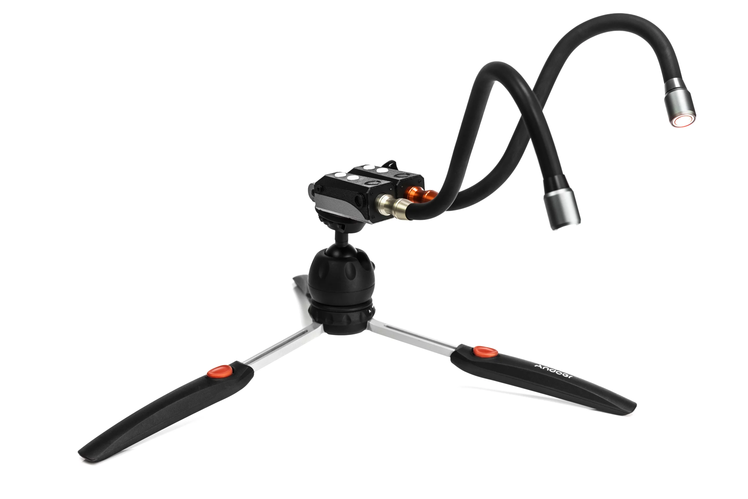 The Pod Mini features a "GoPro"-like mount for attachment versatility, and also sports a push and lock system for connecting more than one unit together