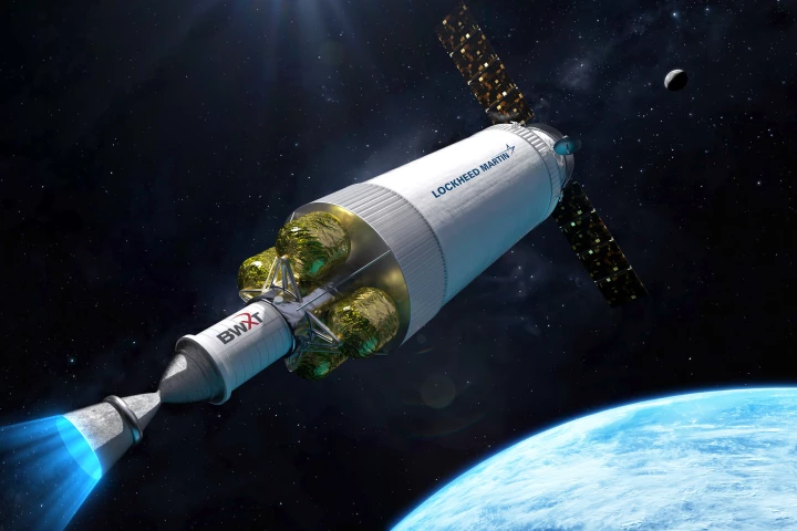 Artist's concept of the DRACO vehicle