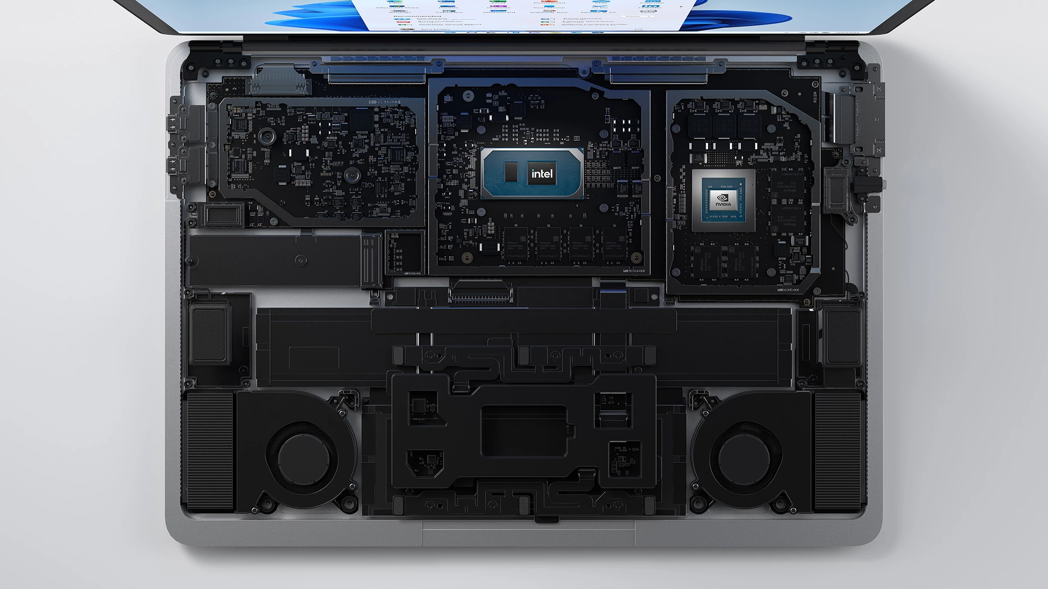 11th Gen Core H35 processor options power the Surface Laptop Studio