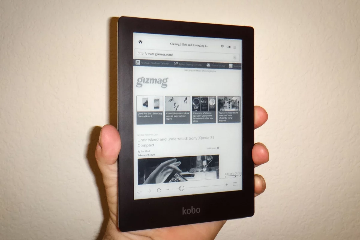 Gizmag reviews Kobo's crystal clear Aura HD e-reader
