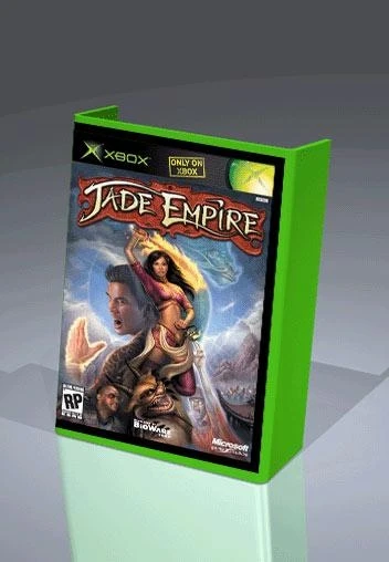 Bioware's latest XBOX game merchandising point-of-purchase (POP) display the Jade Empire game.